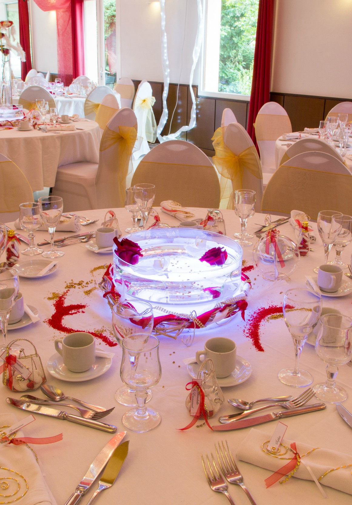 Salle de mariage Les folies blanches - Restaurant Le vieux cellier